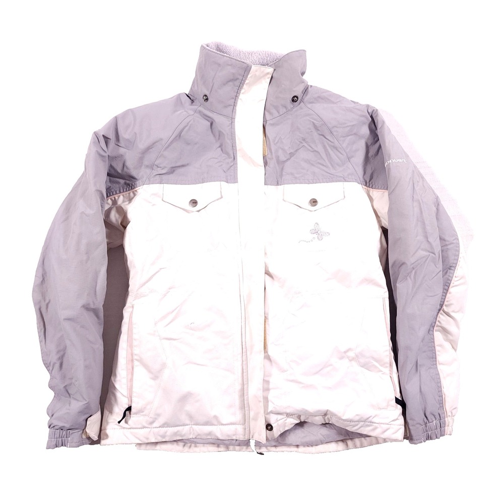 Columbia Sportswear Ski Jacket Youth 14/16 Convert Fleece Insulated Snowboard